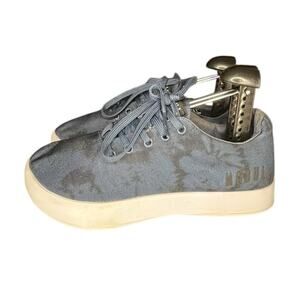 Nobull Canvas Trainer Dark Forest Navy Camo Shoes Sneakers Womens Size 6
